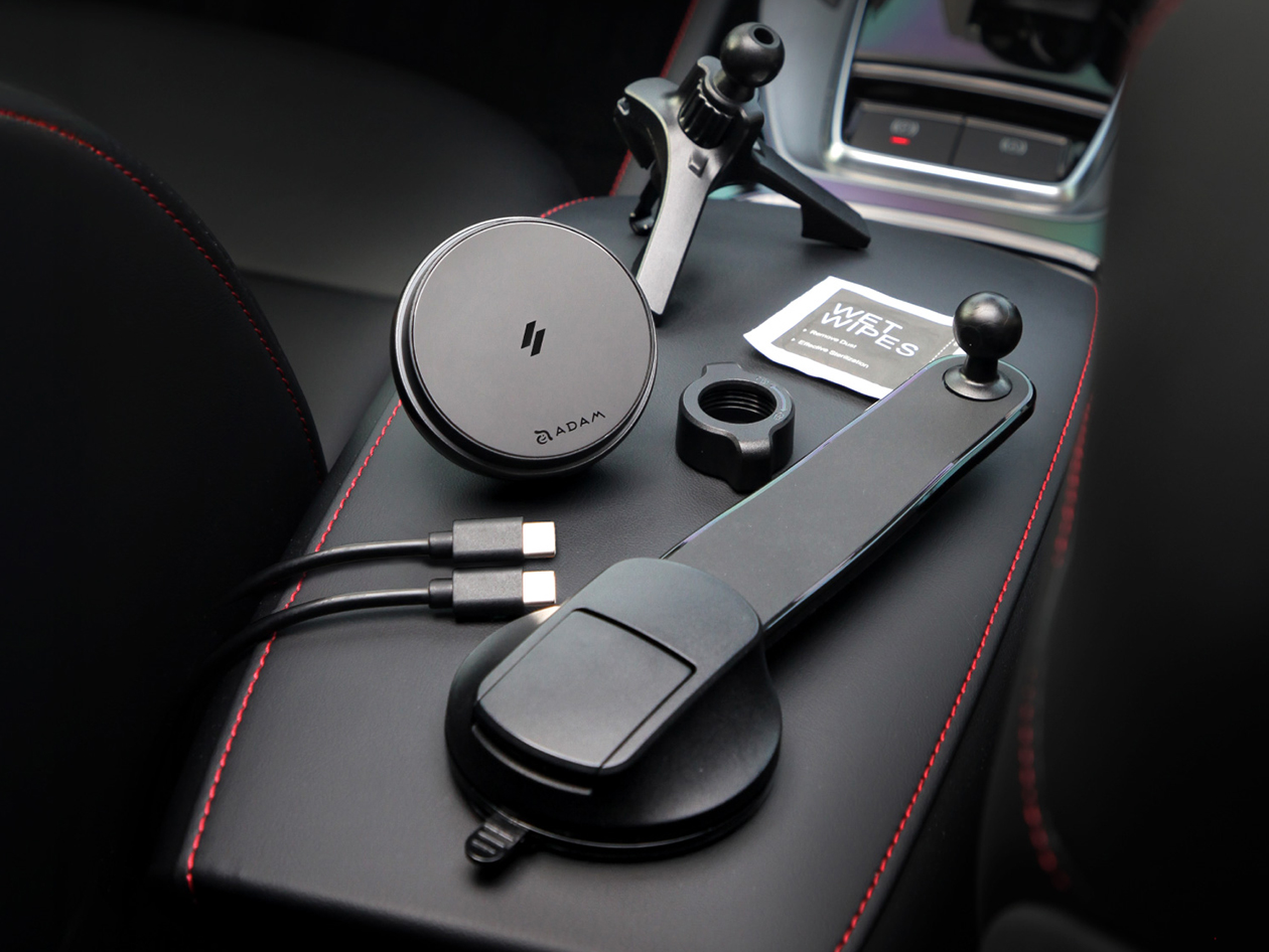 CQ3 Qi2 25W Cooling Car Mount Charger