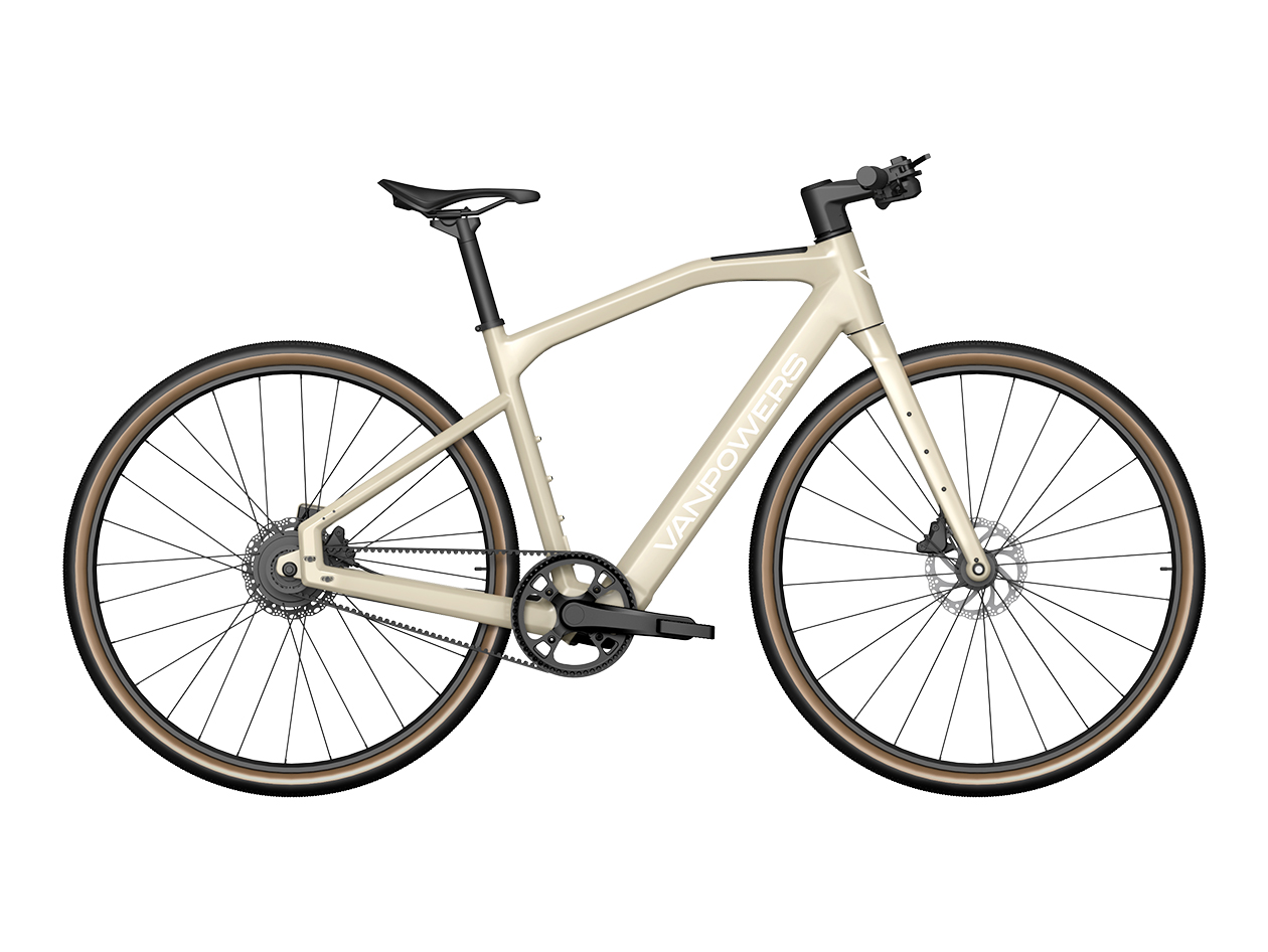 Vanpowers UrbanCross-Pro e-Bike (Yellow, Small)