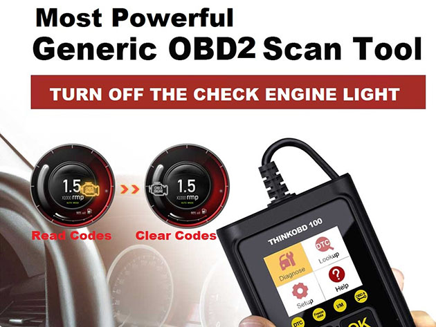 THINKOBD 100: Full Automotive Scan Tool