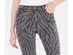 Tinseltown Women's Juniors' Zebra-Print Skinny Jeans Gray Size 9
