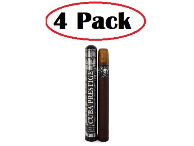 Cuba Prestige Black Eau De Toilette Spray By Fragluxe - 1.17 oz