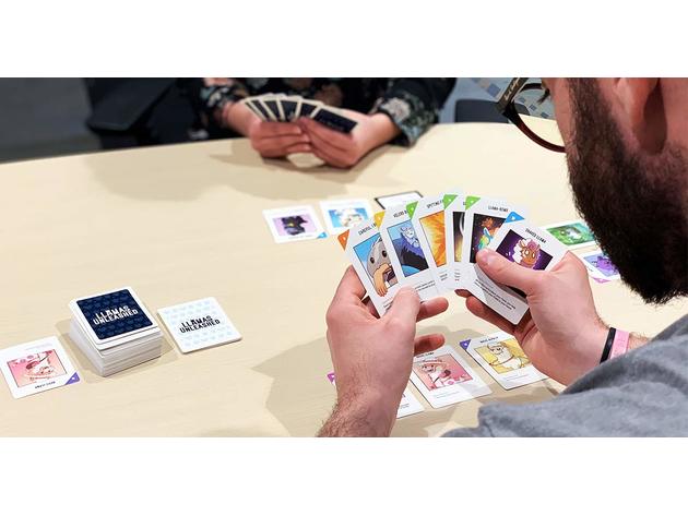 TeeTurtle Llamas Unleashed Card Game, From The Creators of Unstable Unicorns, A Strategic Card Game & Party Game