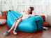 Inflatable Travel Sofa (Green)