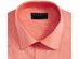 Alfani Men's Big & Tall Bedford Cord Dress Shirt Tangerine Size 20x37-38