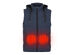 Helios Paffuto Heated Unisex Vest with Power Bank (Blue/XL)