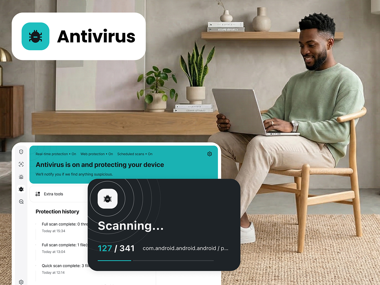 Surfshark One+ Plan with Incogni: 2-Year VPN, Antivirus & Personal Data Removal