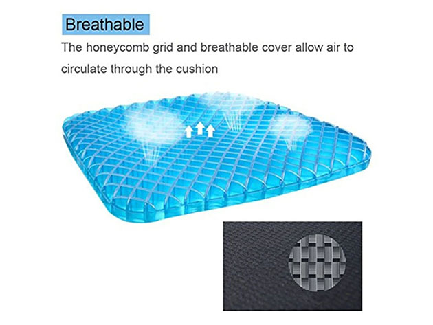 Honeycomb Breathable Sitting Gel Cushion