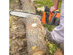 Electric 16-inch Chain Saw Compact Powerful Chainsaw 13Amp w/ Automatic Oiling - Orange + Gray