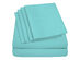 Super-Soft 1800 Series Bamboo Blend 6-Piece Sheet Set (Light Blue/Queen)