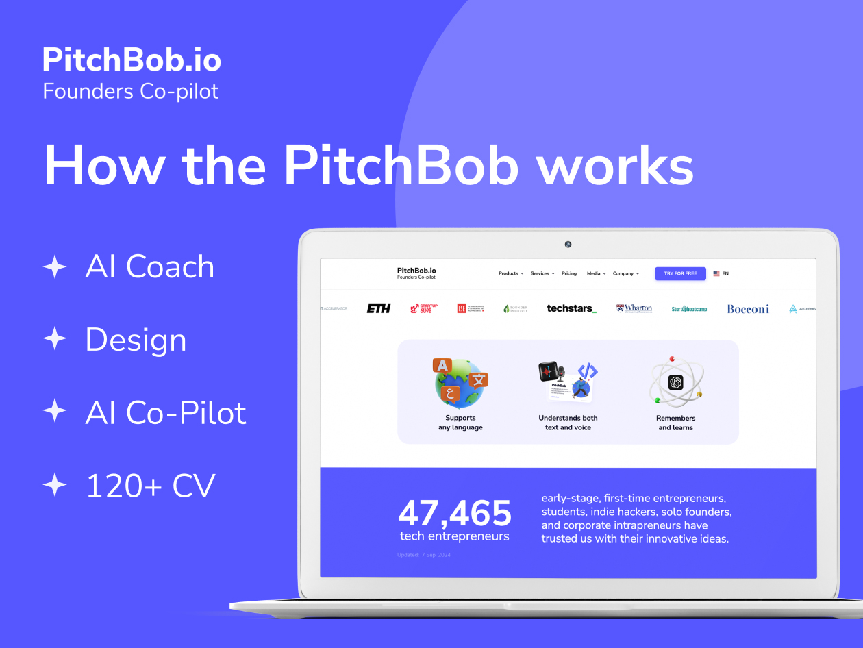 PitchBob: AI Pitch Deck Generator & Startup Building Co-Pilot: Super Pro Lifetime Subscription