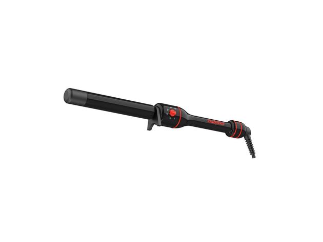 BaByliss Luxe 1 Inch Instant Heat-up Ultra-smooth Titanium Ceramic Coated Curling Wand, Black