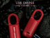 Mini Smart Fingerprint Padlock (2-Pack)