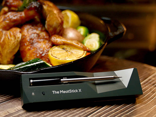 With Dual Temperature Sensors, This Rechargeable Meat Thermometer Guarantees Perfect Results