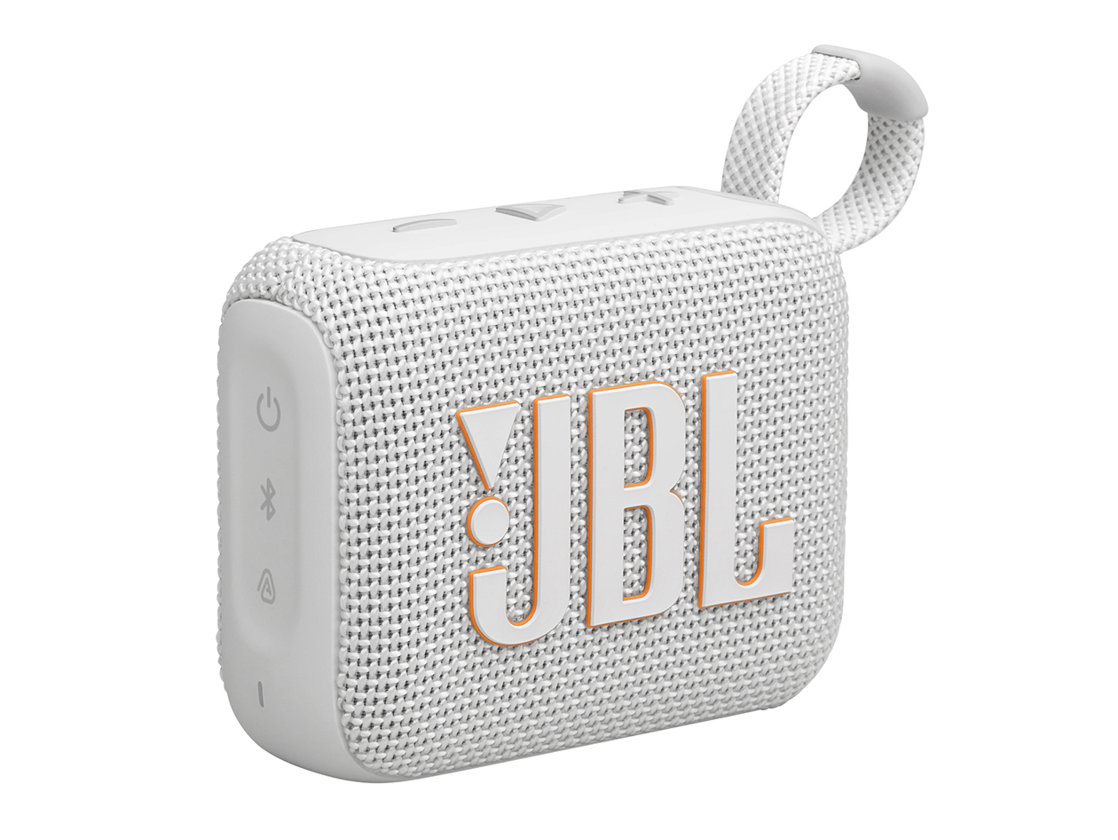 JBL Go 4 Ultra-Portable Bluetooth Speaker White (Open Box)