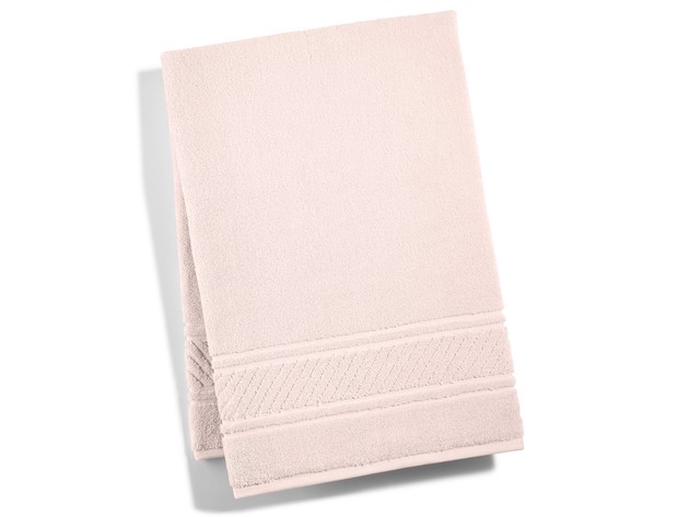 Martha Stewart Collection 100 Percent Cotton 30 Inches x 54 Inches Spa Bath Towel, Pink Ice