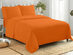 3-Piece Microfiber Sheet Set (Orange/Twin)