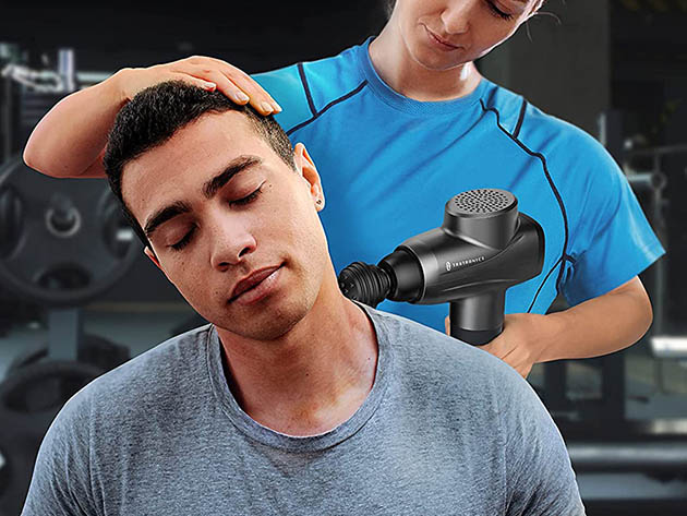 TaoTronics Professional Massage Gun with Interchangeable Heads