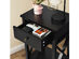 Costway Nightstand Chair Side End Table with Drawer & Shelf Bedroom Furniture Brown - Brown