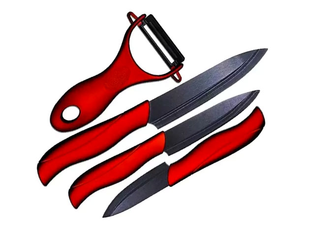 4-Piece Knife and Peeler Set