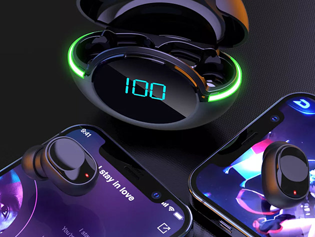 BestBuds TWS Earbuds with Wireless Digital Display Charging Case