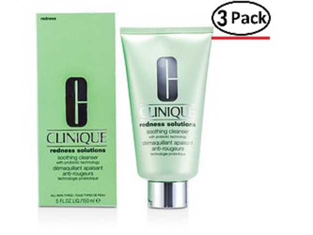 Clinique By Clinique Redness Solutions Soothing Cleanser--150Ml/5Oz For Women (Package Of 3)