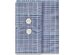 Michael Kors Men's Slim-Fit Non-Iron Airsoft Performance Stretch Plaid Dress Shirt Blue Size 16-3637