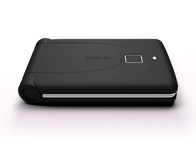 Cashew Smart Wallet with Biometrics & Bluetooth