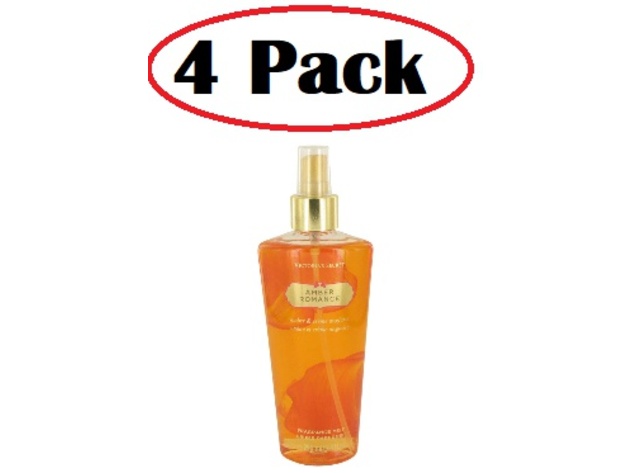 victoria's secret fragrance mist amber romance, 250 ml/8.4 oz 