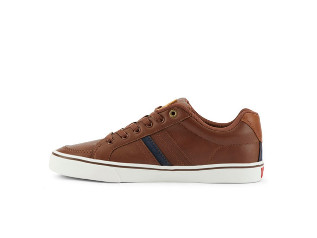 Levi's Mens Turner Nappa Casual Fashion Sneaker Shoe - 10.5 M Dark Brown