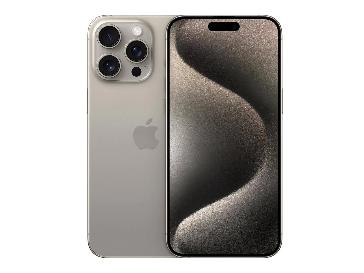 Apple iPhone 15 Pro Max 256GB Natural Titanium - Unlocked (Premium Refurbished)