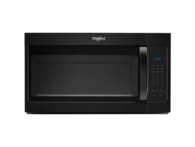 Whirlpool WMH31017HB 1.7 Cu. Ft. Black Over-the-Range Microwave ...