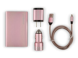 MFi Certified Complete Charging Collection (Rose Gold)