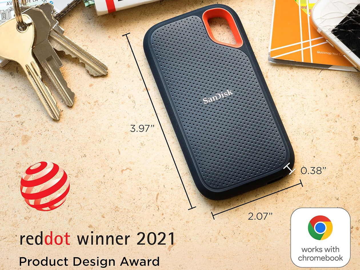SanDisk Extreme USB 3.2 Portable SSD 2TB