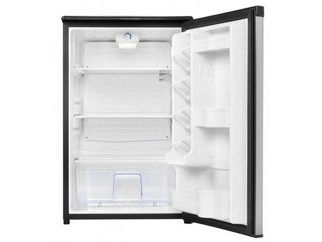 Danby DAR044A4BSLD 4.4 Cu. Ft. Stainless Compact Refrigerator