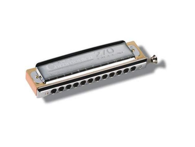 Hohner M754001 270 Deluxe Harmonica Key of C,Contemporary Traditional Chromonica (Like New, No Retail Box)