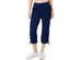 Calvin Klein Women's Performance Cargo Cropped Pants Navy Size 2 Extra Large