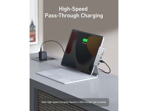 Anker 541 USB-C Hub (6-in-1, for iPad) Silver | StackSocial