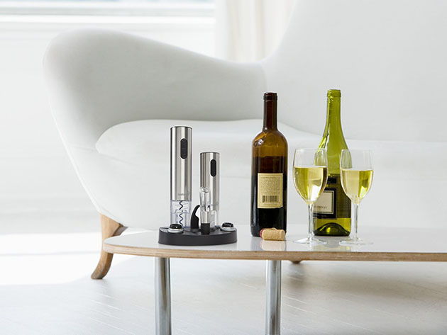 Ivation 6-Piece Wine Opener & Preserver Gift Set