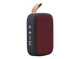 VYSN Mini Wireless Bluetooth Speaker (Red)