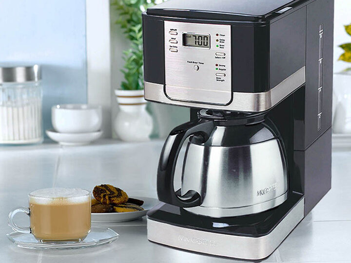 Mr. Coffee 8 Cup Thermal Programmable Stainless Steel Coffee Maker