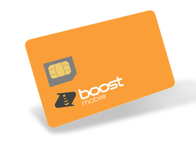  Boost Mobile Prepaid SIM Card