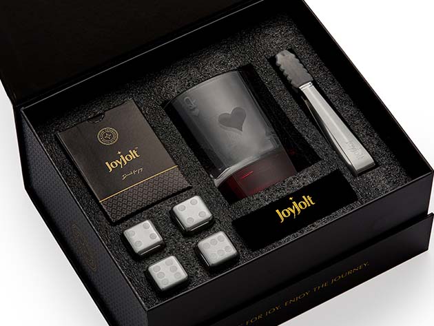 Carte 11oz Whiskey Glass Set (Queen of Hearts)