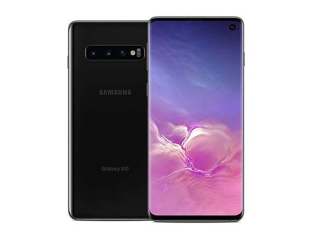 Samsung Galaxy S10 Unlocked Prism Black/128GB/Grade A (Refurbished