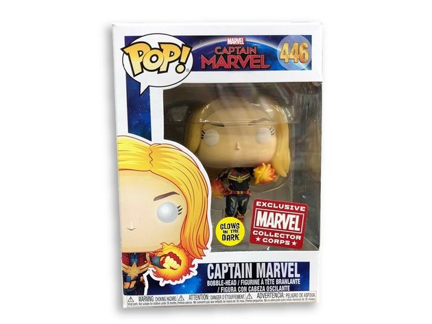 Captain Marvel Funko POP - MCC Exclusive - Flying