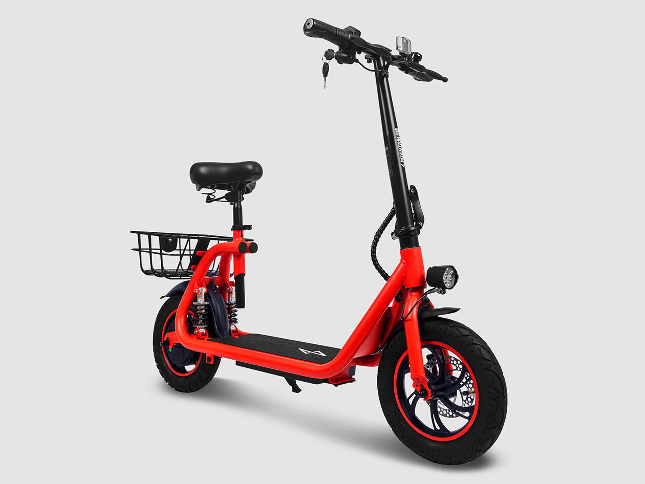 Phantom R1 Pro Seated e-Scooter (Red)