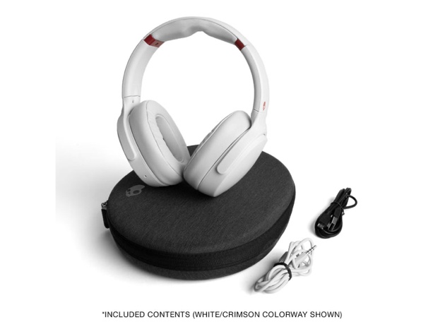 Skullcandy Venue Active Noise Canceling Wireless Headphones (Deep Red)