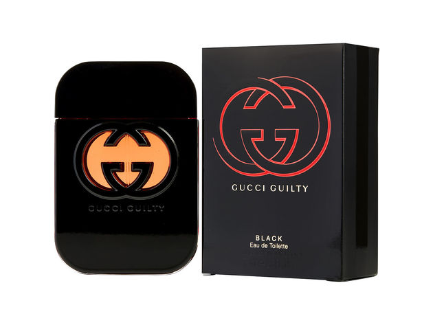 GUCCI GUILTY BLACK by Gucci EDT SPRAY 2.5 OZ for WOMEN ---(Package Of 4)