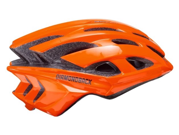 52-56CM Orange Diamondback 88-32-716 Podium Road Bike Helmet Size XXS-M 