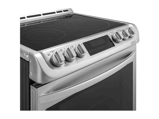 LG LSE4613ST 6.3 Cu. Ft. Slide-In Stainless Steel Electric Range