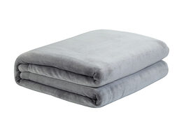 Lorraine Flannel Reversible Sherpa Throw Blanket (60" x 80")